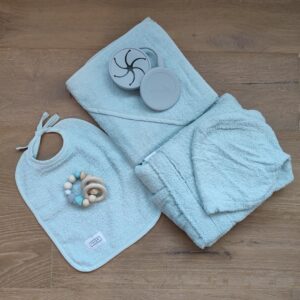 Babypakket L Welcome Baby Lichtblauw MOMents.be